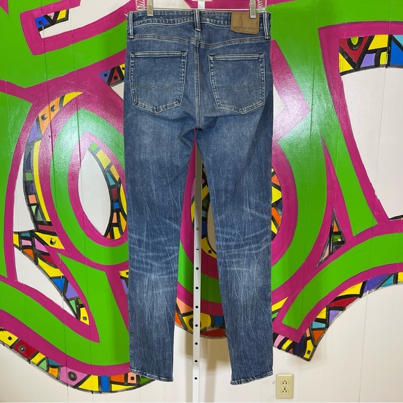 American Eagle Outfitters Jeans. Slim Leg. 32x36. Minor Stain as shown. - Picture 4 of 9